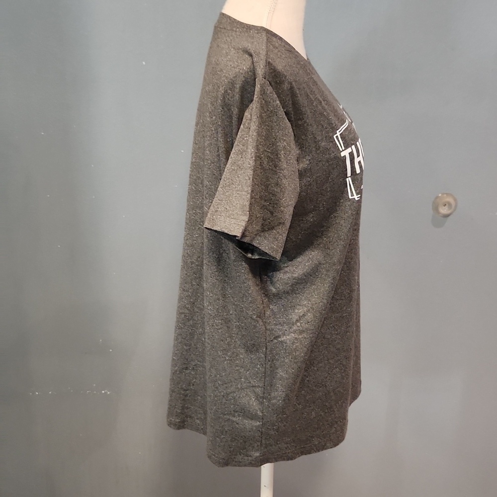 Amazon Essentials Novelty"It's a Throat Punch Kind Of Day" Flowy Lightweight Top - Picture 6 of 7